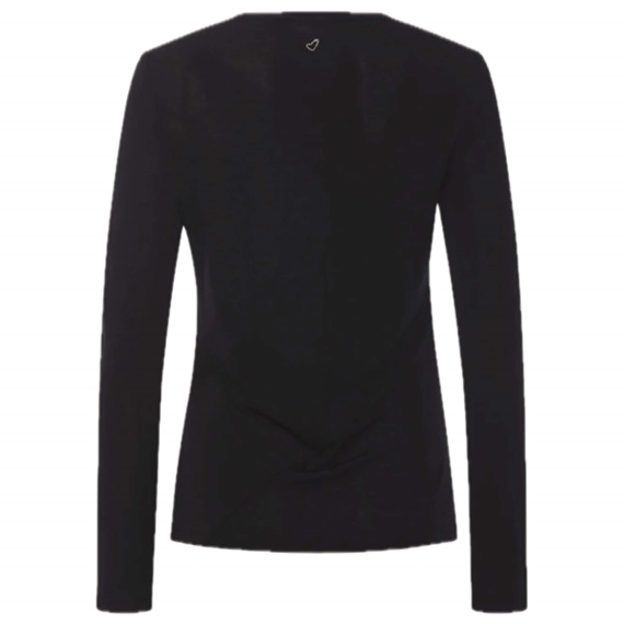 Heartmade HMTiesta bluse, Sort